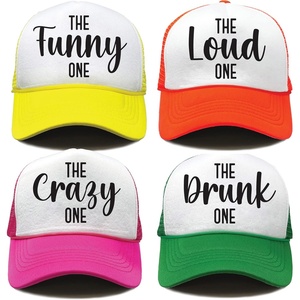 image:imageFunky Junque Bachelorette Trucker Hat for Women  Bride Squad Foam Mesh Cap Bridal Party Favors4  Crazy Pack