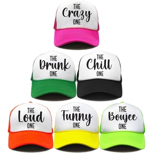 image:imageFunky Junque Bachelorette Trucker Hat for Women  Bride Squad Foam Mesh Cap Bridal Party Favors6  Loud  Funny Pack