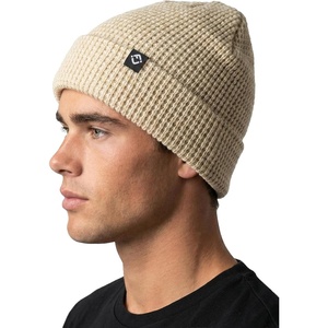 image:imageFunky Junque Basics Waffle Knit Winter Beanie  Warm Hats for Men amp Women Cozy Mens Beanies Durable Premium Toboggan HatBeige