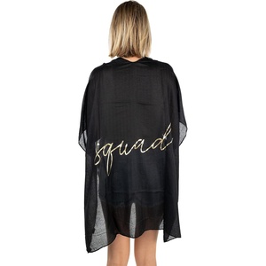 image:imageFunky Junque Bridal Beach Cover Up for Women  Bachelorette Party Shawl Wedding Bride Cover Up WrapSquad  BlackGold