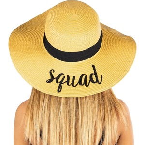 image:imageFunky Junque Panama Sun Hat Wide Brim Packable Straw Beach Cap  Natural straw Panama hat with wide packable brim for beaches pools vacations travel amp beachwearSquad