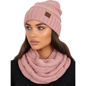image:imageFunky Junque Slouchy Beanie amp Infinity Scarf Gift Set  Matching Winter Accessories Sets for Women Oversized Hat and ScarvesIndi Pink