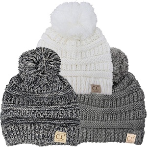 image:imageFunky Junque Toddler Pom Beanie  Kids Winter Hat for Ages 14 Baby Boy amp Girl Knit Beanies Warm Cozy Knit Snow Hats3 Pack  Grey  Ivory  31