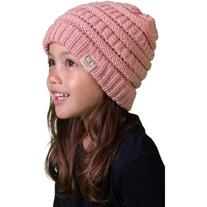 image:imageFunky Junque Toddler Winter Hat Ages 14 Soft Knit Beanie for Boys amp Girls Cozy Warm Kids Beanies for Cold WeatherIndi Pink