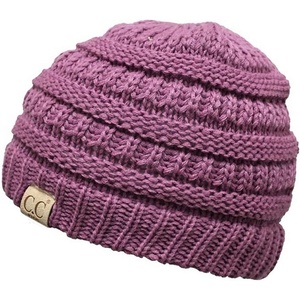 image:imageFunky Junque Toddler Winter Hat Ages 14 Soft Knit Beanie for Boys amp Girls Cozy Warm Kids Beanies for Cold WeatherLavender