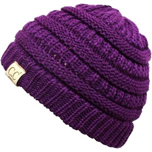 image:imageFunky Junque Toddler Winter Hat Ages 14 Soft Knit Beanie for Boys amp Girls Cozy Warm Kids Beanies for Cold WeatherPurple