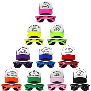 image:imageFunky Junque Trucker Hat amp Sunglasses Set for Women  Bachelorette Party Favors Girls Trip Bridesmaid Gifts10  Hats  Sunnies  Vibes Pack
