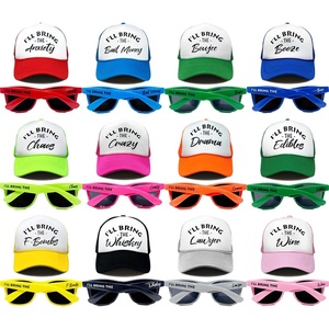 image:imageFunky Junque Trucker Hat amp Sunglasses Set for Women  Bachelorette Party Favors Girls Trip Bridesmaid Gifts12  Hats  Sunnies  Chaos Pack