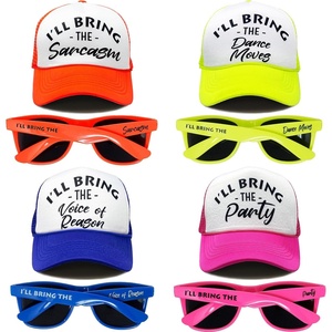image:imageFunky Junque Trucker Hat amp Sunglasses Set for Women  Bachelorette Party Favors Girls Trip Bridesmaid Gifts4  Hats  Sunglasses  the Classics