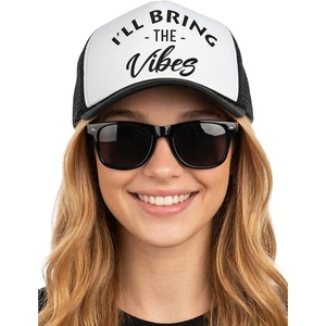 image:imageFunky Junque Trucker Hat amp Sunglasses Set for Women  Bachelorette Party Favors Girls Trip Bridesmaid GiftsVibes  Hat  Sunglasses Set Black