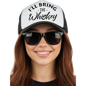 image:imageFunky Junque Trucker Hat amp Sunglasses Set for Women  Bachelorette Party Favors Girls Trip Bridesmaid GiftsWhiskey  Hat  Sunglasses Set Black