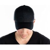 image:imageFunky Junque American Flag Trucker Hat  Adjustable Cotton Cap with Sun Protection Golf Beach and Vacation Trendy Caps for MenBig Fish W Flag Fill  Black