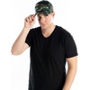 image:imageFunky Junque American Flag Trucker Hat  Adjustable Cotton Cap with Sun Protection Golf Beach and Vacation Trendy Caps for MenBig Fish W Flag Fill  Green Camo