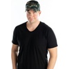 image:imageFunky Junque American Flag Trucker Hat  Adjustable Cotton Cap with Sun Protection Golf Beach and Vacation Trendy Caps for MenBig Fish W Flag Fill  Green Camo