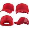 image:imageFunky Junque American Flag Trucker Hat  Adjustable Cotton Cap with Sun Protection Golf Beach and Vacation Trendy Caps for MenRed Mesh