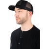 image:imageFunky Junque American Flag Trucker Hat  Adjustable Cotton Cap with Sun Protection Golf Beach and Vacation Trendy Caps for MenTactical Flag  BlackBlack Flag Mesh