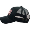 image:imageFunky Junque American Flag Trucker Hat  Adjustable Cotton Cap with Sun Protection Golf Beach and Vacation Trendy Caps for MenTactical Flag  BlackRed  White   Blue Flag Mesh