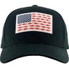 image:imageFunky Junque American Flag Trucker Hat  Adjustable Cotton Cap with Sun Protection Golf Beach and Vacation Trendy Caps for MenUsa Flag W Fish  BlackRed  White   Blue Flag Solid