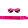 image:imageFunky Junque Bachelorette Sash for Bride  Bridal Shower Gifts Bridesmaid Party Decorations Wedding SashesIll Bring the Party  Sash  Sunnies Set Hot Pink