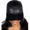 image:imageFunky Junque Bachelorette Trucker Hat for Women  Rhinestone Cowgirl Cap Bridal Shower Gifts Bride Party FavorsBride Black