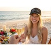 image:imageFunky Junque Bachelorette Trucker Hat for Women  Rhinestone Cowgirl Cap Bridal Shower Gifts Bride Party FavorsBride Black