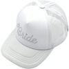 image:imageFunky Junque Bachelorette Trucker Hat for Women  Rhinestone Cowgirl Cap Bridal Shower Gifts Bride Party FavorsBride White