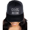 image:imageFunky Junque Bachelorette Trucker Hat for Women  Rhinestone Cowgirl Cap Bridal Shower Gifts Bride Party FavorsCool Mom Black
