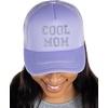 image:imageFunky Junque Bachelorette Trucker Hat for Women  Rhinestone Cowgirl Cap Bridal Shower Gifts Bride Party FavorsCool Mom Lavender
