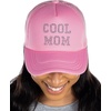 image:imageFunky Junque Bachelorette Trucker Hat for Women  Rhinestone Cowgirl Cap Bridal Shower Gifts Bride Party FavorsCool Mom Light Pink