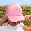 image:imageFunky Junque Bachelorette Trucker Hat for Women  Rhinestone Cowgirl Cap Bridal Shower Gifts Bride Party FavorsCool Mom Light Pink