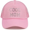 image:imageFunky Junque Bachelorette Trucker Hat for Women  Rhinestone Cowgirl Cap Bridal Shower Gifts Bride Party FavorsCool Mom Light Pink