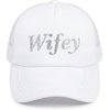 image:imageFunky Junque Bachelorette Trucker Hat for Women  Rhinestone Cowgirl Cap Bridal Shower Gifts Bride Party FavorsWifey White
