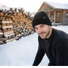 image:imageFunky Junque Basics Winter Thick Cable Knit Beanie Hat Fleece Lined Soft Chunky Warm Toboggan Skull Cap for Men WomenBlack
