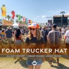 image:imageFunky Junque Blank Mesh Foam Lightweight Snapback Trucker Hat  Lightweight Foam Trucker Hat with Breathable Mesh Back Golf Beach and Street Style Trendy Trucker Hats for MenWhiteNeon Orange