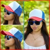 image:imageFunky Junque Blank Mesh Foam Lightweight Snapback Trucker Hat  Lightweight Foam Trucker Hat with Breathable Mesh Back Golf Beach and Street Style Trendy Trucker Hats for MenHat RedWhiteBlue  Sunglasses Royal Blue