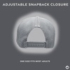 image:imageFunky Junque Blank Mesh Foam Lightweight Snapback Trucker Hat  Lightweight Foam Trucker Hat with Breathable Mesh Back Golf Beach and Street Style Trendy Trucker Hats for MenWhiteLight Grey