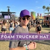 image:imageFunky Junque Blank Mesh Foam Lightweight Snapback Trucker Hat  Lightweight Foam Trucker Hat with Breathable Mesh Back Golf Beach and Street Style Trendy Trucker Hats for MenDark Purple