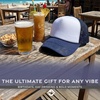 image:imageFunky Junque Blank Mesh Foam Lightweight Snapback Trucker Hat  Lightweight Foam Trucker Hat with Breathable Mesh Back Golf Beach and Street Style Trendy Trucker Hats for MenWhiteNavy