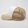 image:imageFunky Junque Blank Mesh Foam Lightweight Snapback Trucker Hat  Lightweight Foam Trucker Hat with Breathable Mesh Back Golf Beach and Street Style Trendy Trucker Hats for MenWhiteKhaki