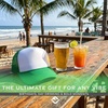 image:imageFunky Junque Blank Mesh Foam Lightweight Snapback Trucker Hat  Lightweight Foam Trucker Hat with Breathable Mesh Back Golf Beach and Street Style Trendy Trucker Hats for MenWhiteKelly Green