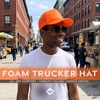 image:imageFunky Junque Blank Mesh Foam Lightweight Snapback Trucker Hat  Lightweight Foam Trucker Hat with Breathable Mesh Back Golf Beach and Street Style Trendy Trucker Hats for MenNeon Orange