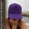 image:imageFunky Junque Blank Mesh Foam Lightweight Snapback Trucker Hat  Lightweight Foam Trucker Hat with Breathable Mesh Back Golf Beach and Street Style Trendy Trucker Hats for MenDark Purple