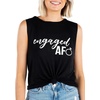 image:imageFunky Junque Bride Tank Top for Women  Bachelorette Party Favors Wedding Shirt Bridal Wifey Tee Bride ShirtsEngaged Af  Black