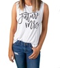 image:imageFunky Junque Bride Tank Top for Women  Bachelorette Party Favors Wedding Shirt Bridal Wifey Tee Bride ShirtsFuture Mrs  White