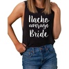 image:imageFunky Junque Bride Tank Top for Women  Bachelorette Party Favors Wedding Shirt Bridal Wifey Tee Bride ShirtsNacho Average Bride  Black