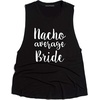 image:imageFunky Junque Bride Tank Top for Women  Bachelorette Party Favors Wedding Shirt Bridal Wifey Tee Bride ShirtsNacho Average Bride  Black