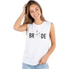 image:imageFunky Junque Bride Tank Top for Women  Bachelorette Party Favors Wedding Shirt Bridal Wifey Tee Bride ShirtsRing Finger W Bride  White