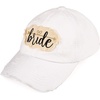 image:imageFunky Junque Bride Tribe Baseball Cap for Women  Bachelorette Party Favors Wedding Hat Bride GiftsBride  White
