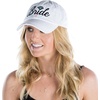 image:imageFunky Junque Bride Tribe Baseball Cap for Women  Bachelorette Party Favors Wedding Hat Bride GiftsBride  White W Diamond
