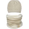 image:imageFunky Junque Fleece Lined Winter Neck Warmer Tube Scarf Cold Weather Gaiter for Kids Boys Girls ToddlersBeige